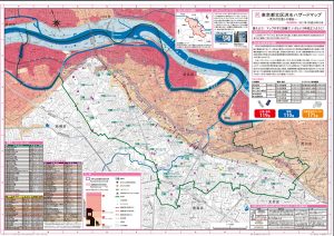 東京都北区洪水ハザードマップ